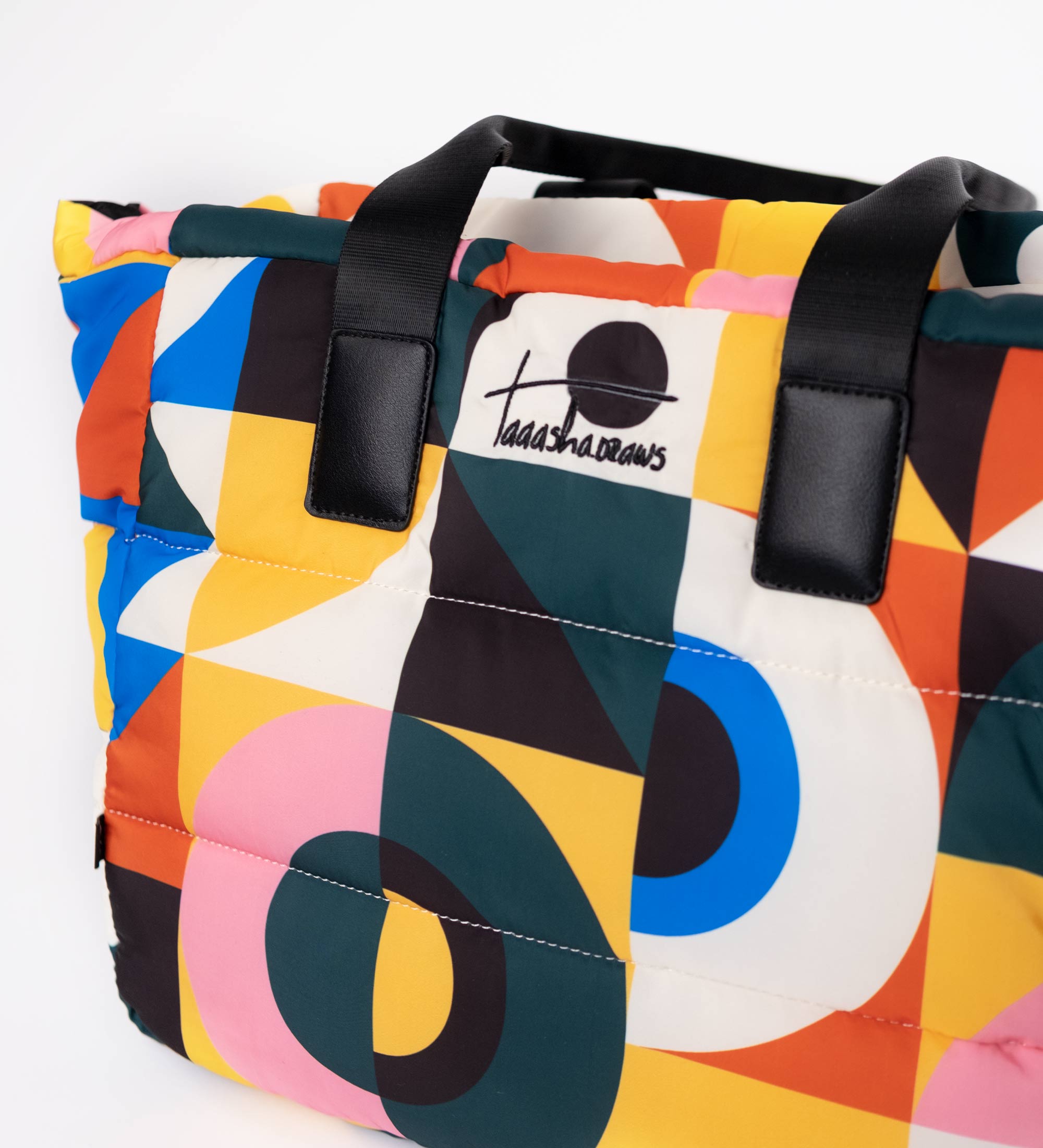 Large Puffer Tote Bag