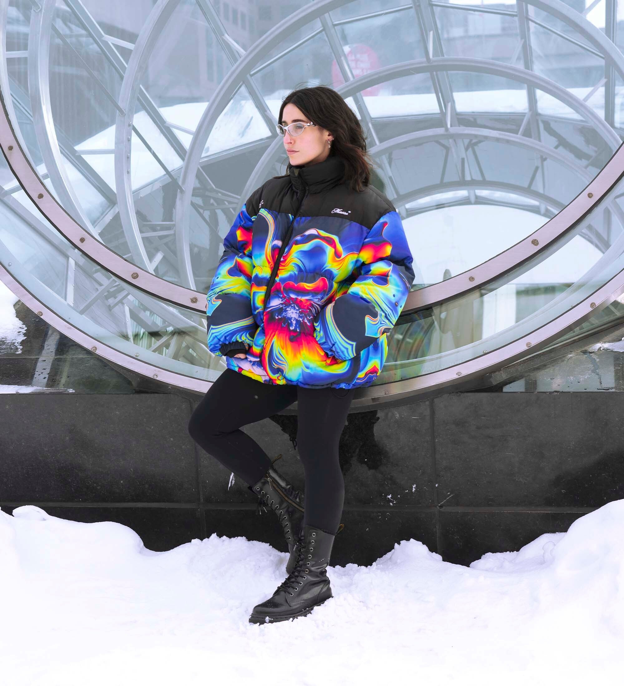 RGB Hug Puffer
